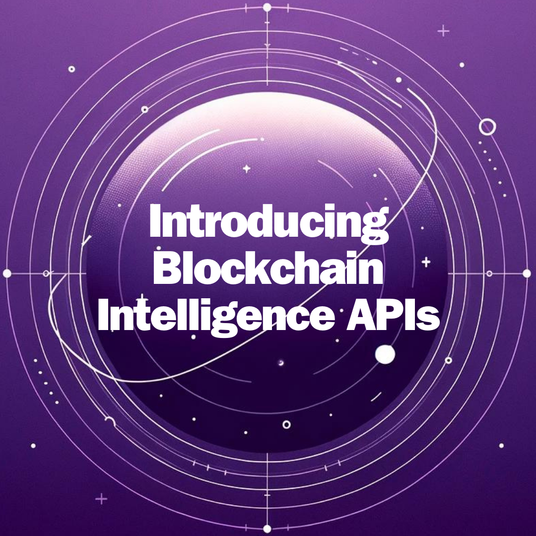 Screenshot of Scale3 blockchain intelligence API